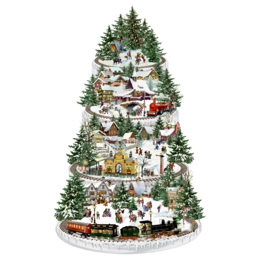 Adventskalender "Eisenbahn-Tanne", Klein