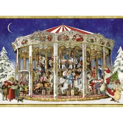 Adventskalender "Nostalgisches Weihnachtskarussell"