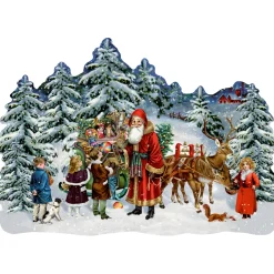 Adventskalender "Schlitten Im Winterwald"