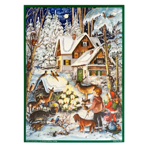 Adventskalender "Tierweihnacht Mit Kindern"