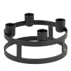 Adventsring Schwarz