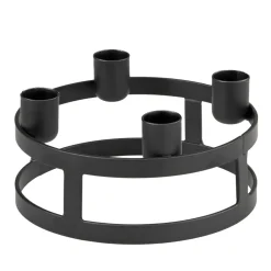 Adventsring Schwarz