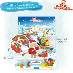 Aufstell-Adventskalender "Sandmann"