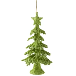 Baumbehang "Baum Mit Glimmer", Hellgrun
