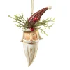 Baumbehang Weihnachtsmannkopf, Klein