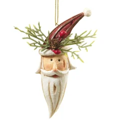 Baumbehang Weihnachtsmannkopf, Klein