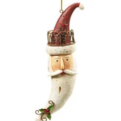 Baumbehang Weihnachtsmannkopf, Gros
