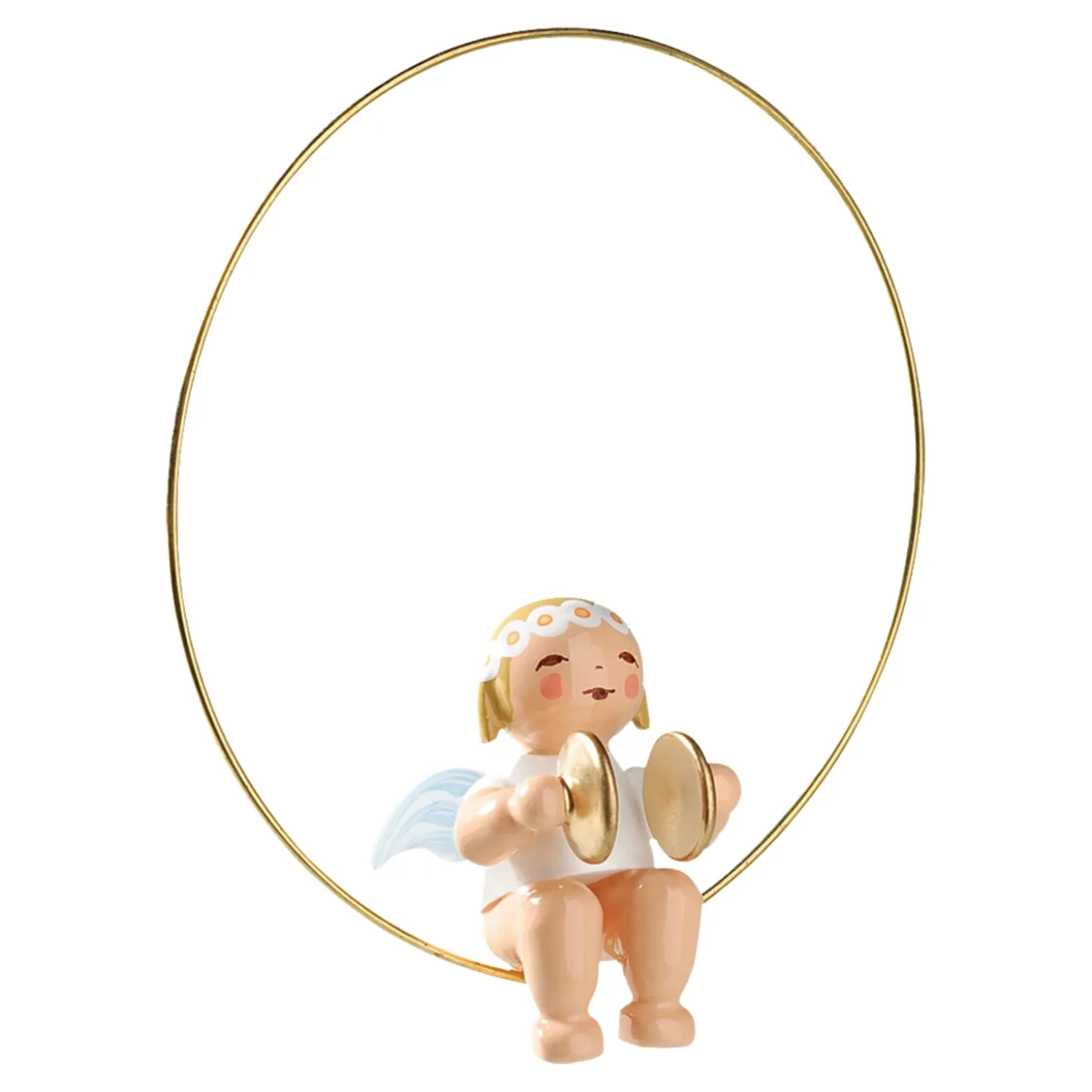 Christbaumengel Im Ring Mit Becken