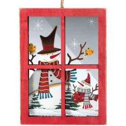 Deko-Fenster "Winterzeit"