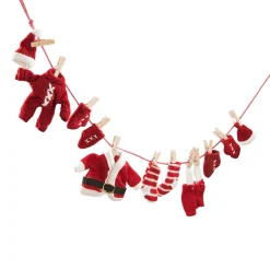Deko-Girlande "Santa'S Wascheleine"