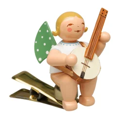 Engel Mit Banjo Auf Klemme
