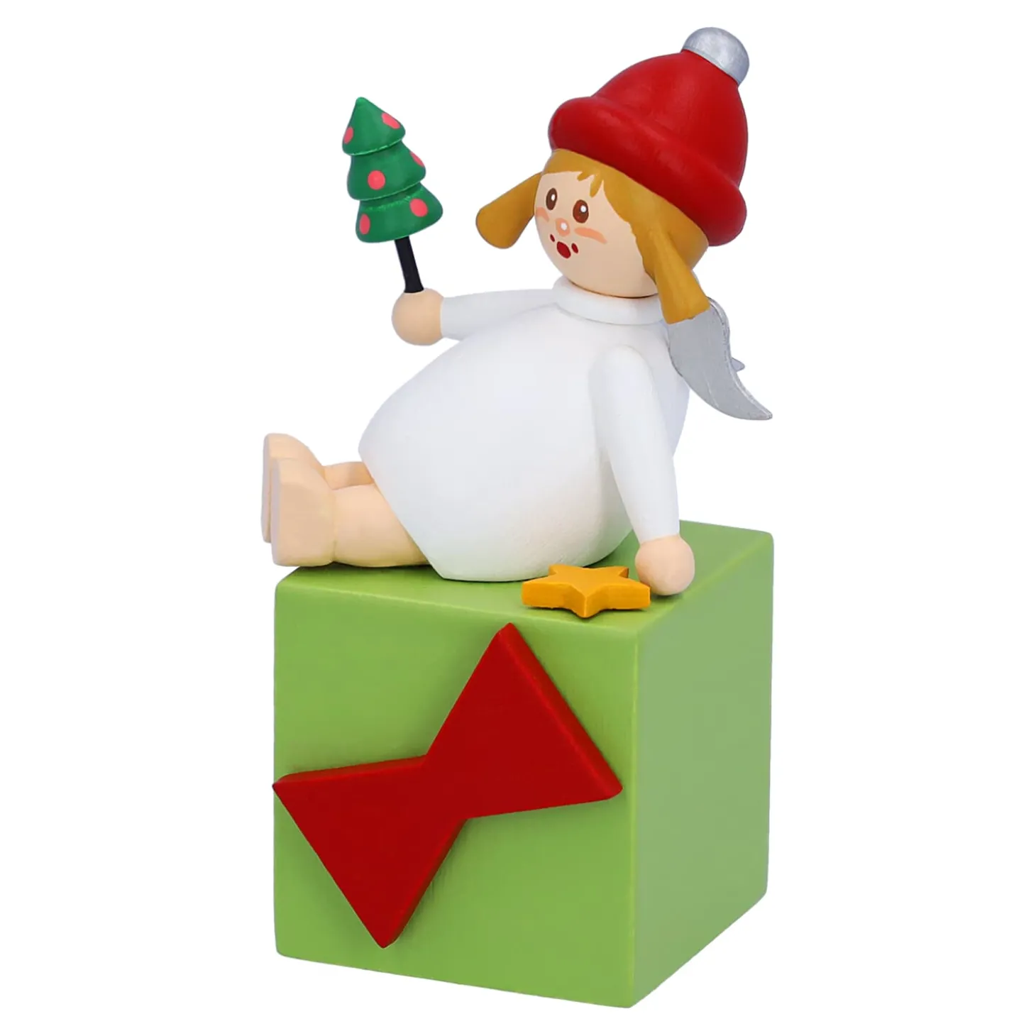 Engel Mit Geschenkpackchen "Uberraschen"