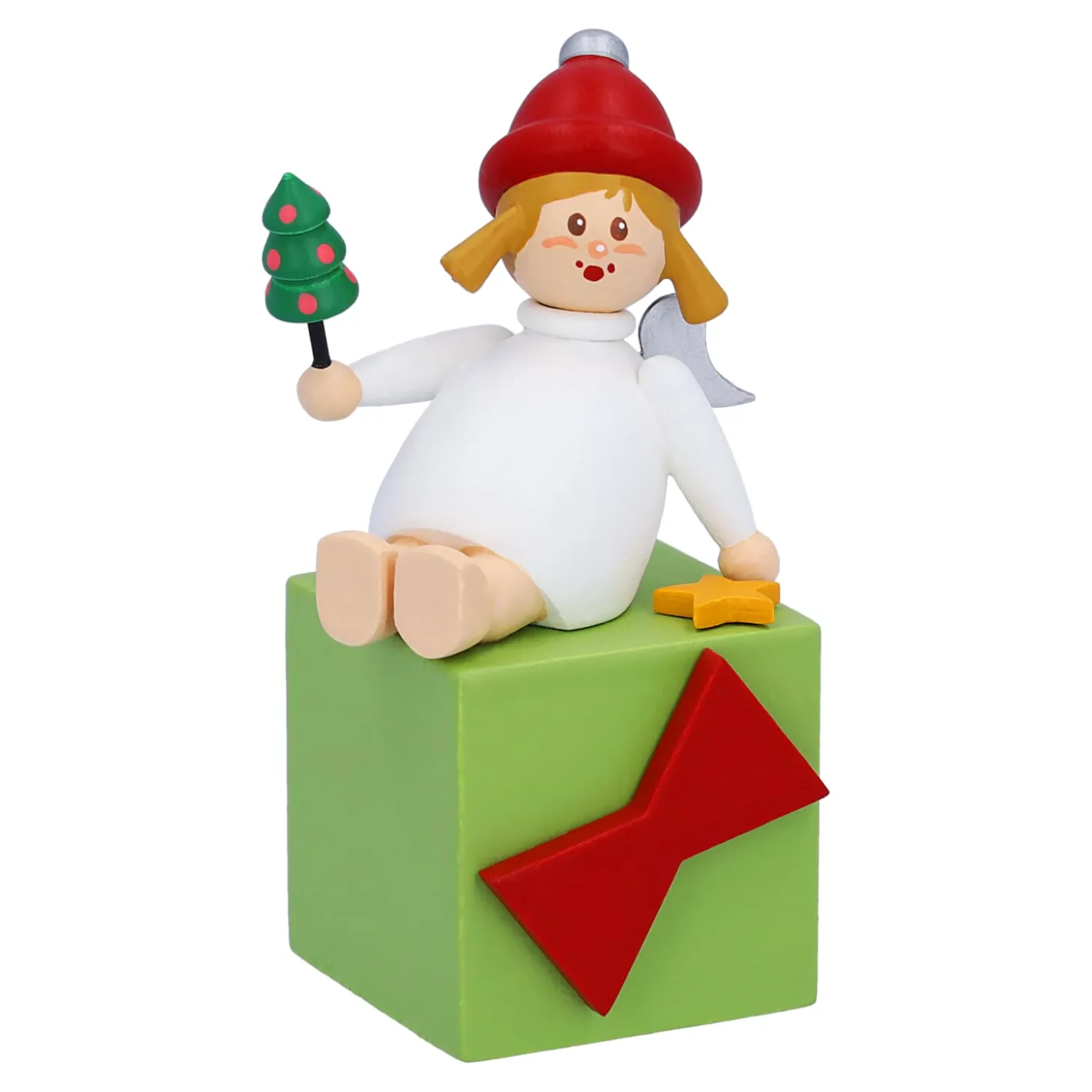 Engel Mit Geschenkpackchen "Uberraschen"