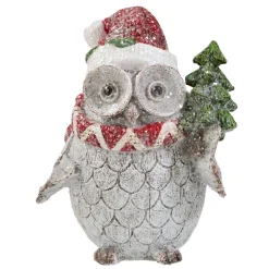 Eule Mit Weihnachtsmutze