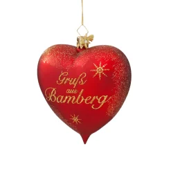 Glasherz "Grus Aus Bamberg"