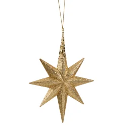 Goldener Glimmer-Stern