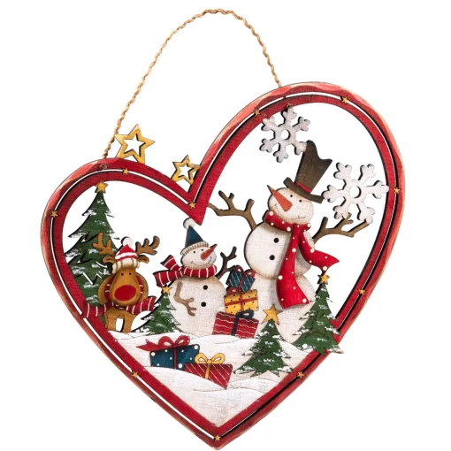 Hangeornament Herz "Winterspas"