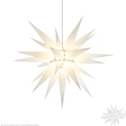 Herrnhuter Papierstern, Weis, 70Cm