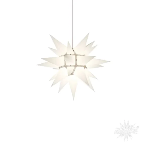Herrnhuter Papierstern, Weis, 40Cm