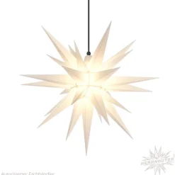 Herrnhuter Stern, Weis, 68Cm, Kunststoff