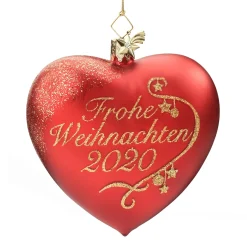 Herz "Frohe Weihnachten 2020"