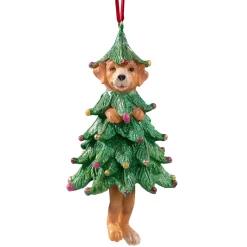 Hund Im Weihnachtsbaum