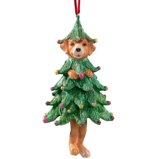 Hund Im Weihnachtsbaum