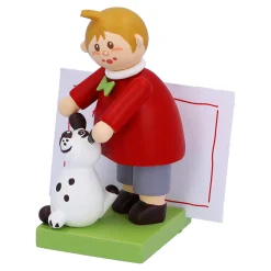 Junge Mit Hund "Bello"