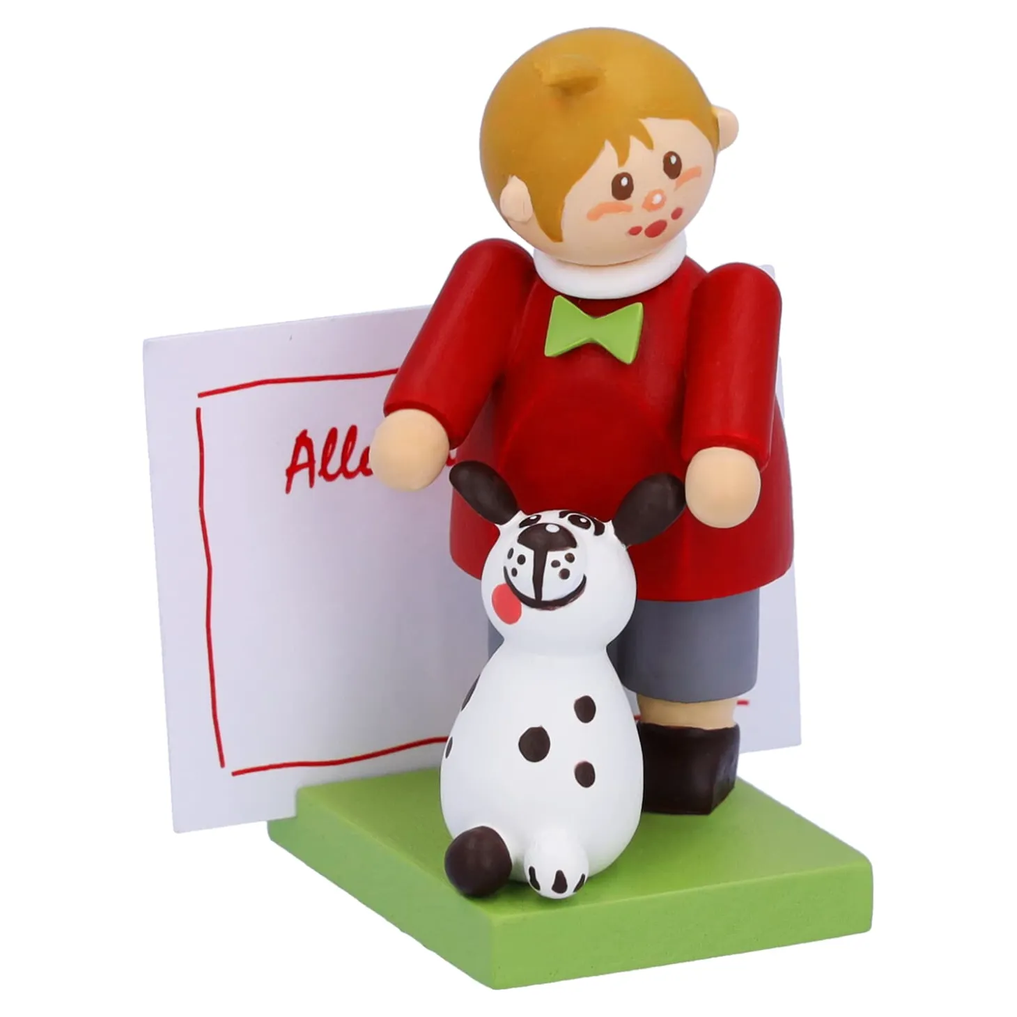 Junge Mit Hund "Bello"