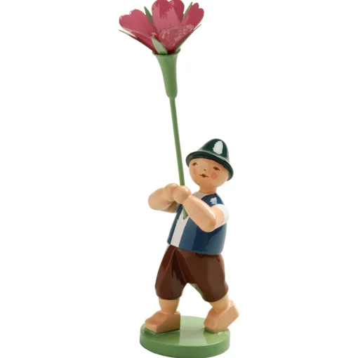 Junge Mit Kornrade