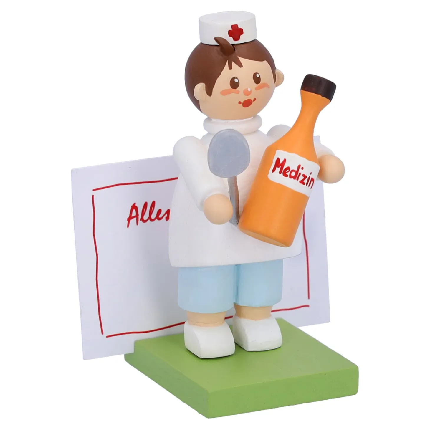 Junge Mit Medizin "Kleiner Doktor"