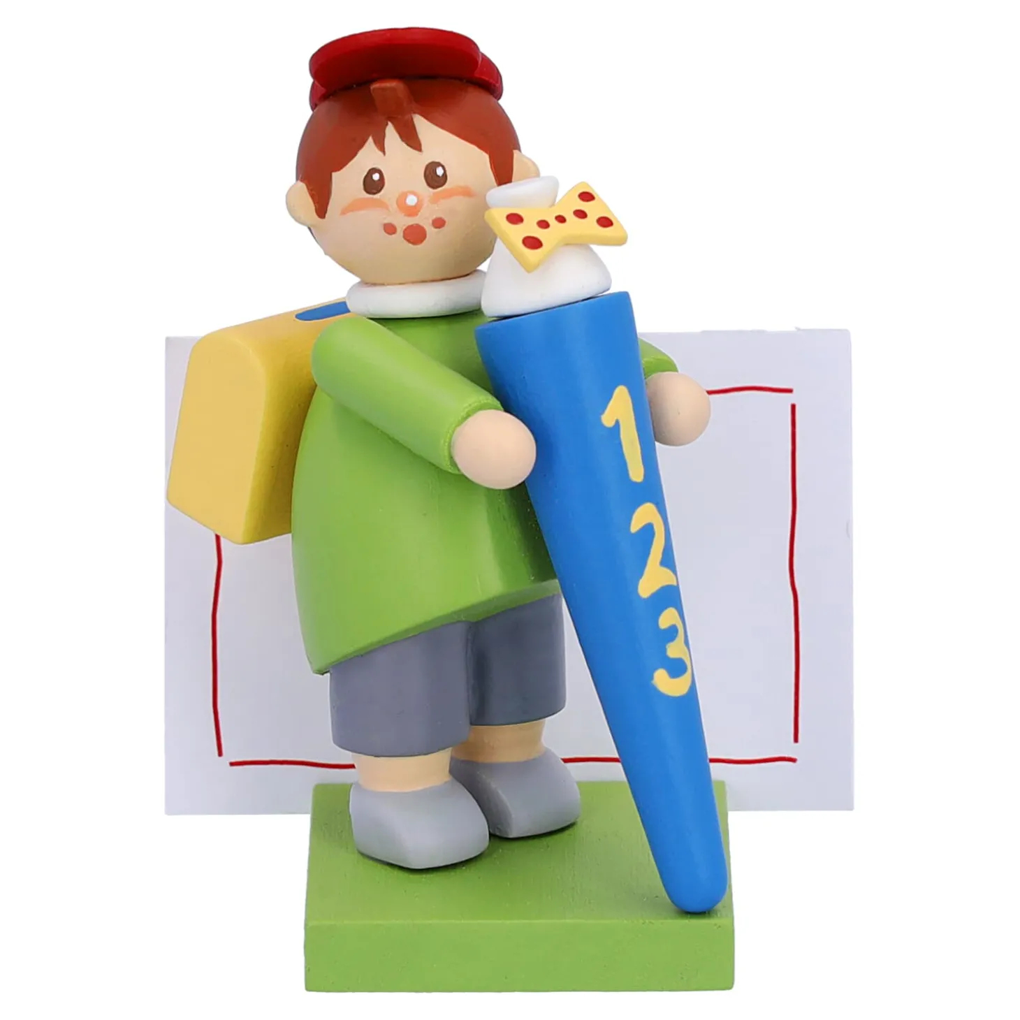 Junge Mit Schultute "Erster Schultag"