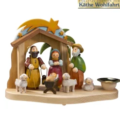 Kerzenhalter "Krippe"