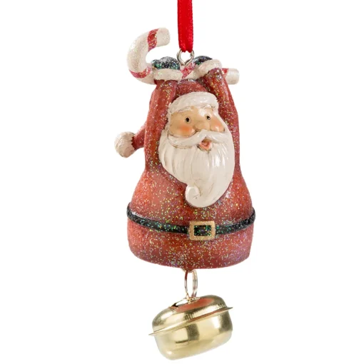 Klingender Weihnachtsmann Mit Glockchen