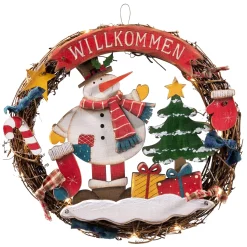 Kranz "Schneemanns Bescherung"