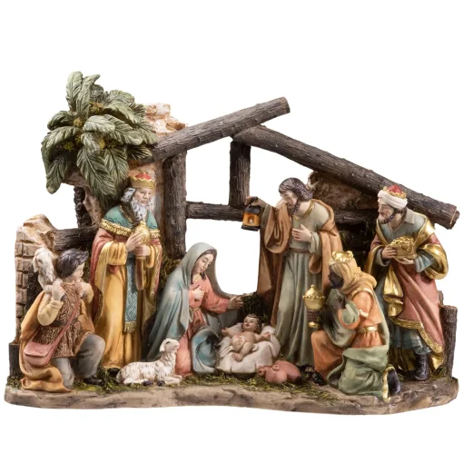 Krippenszene "Stille Nacht"