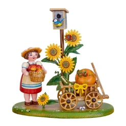 Landidyll Erntewagen