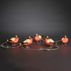 Led Acryl Rotkehlchen