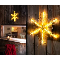 Led Acryl Schneeflocke