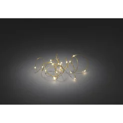 Led Micro Lichterkette Messing, 240 Cm