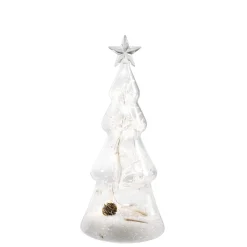 Led Weihnachtsglasbaum, 23,5Cm