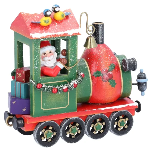 Lokomotive Mit Weihnachtsmann, Duftl