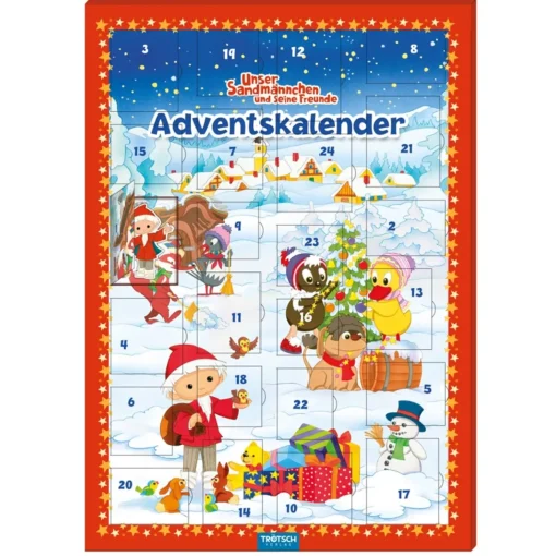 Magnet-Adventskalender "Sandmann"