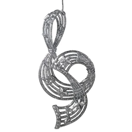 Notenschlussel,Silber