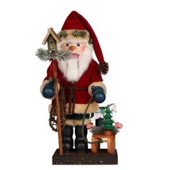 Nusknacker "Weihnachtsmann Mit Schlitten", 47Cm