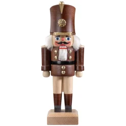 Nussknacker "Gardesoldat", Braun/Lasiert, 20,5 Cm