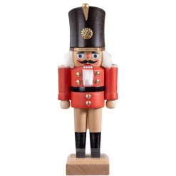 Nussknacker "Gardesoldat", Rot/Lasiert, 20,5 Cm
