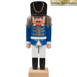 Nussknacker "Husar" Blau, 14,5Cm