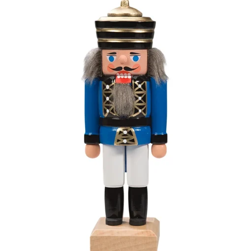 Nussknacker "Konig" Blau, 14Cm