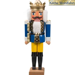 Nussknacker "Konig" Blau, 36Cm